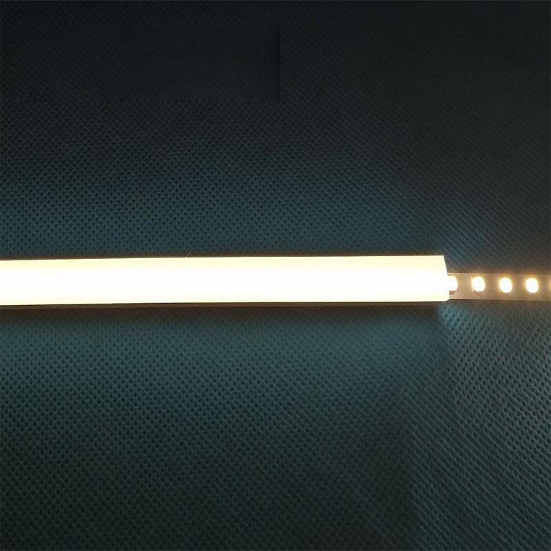 Silicone LED Strip Profile For 5mm Narrow LED Strip - 10*10mm 180° Top Emitting